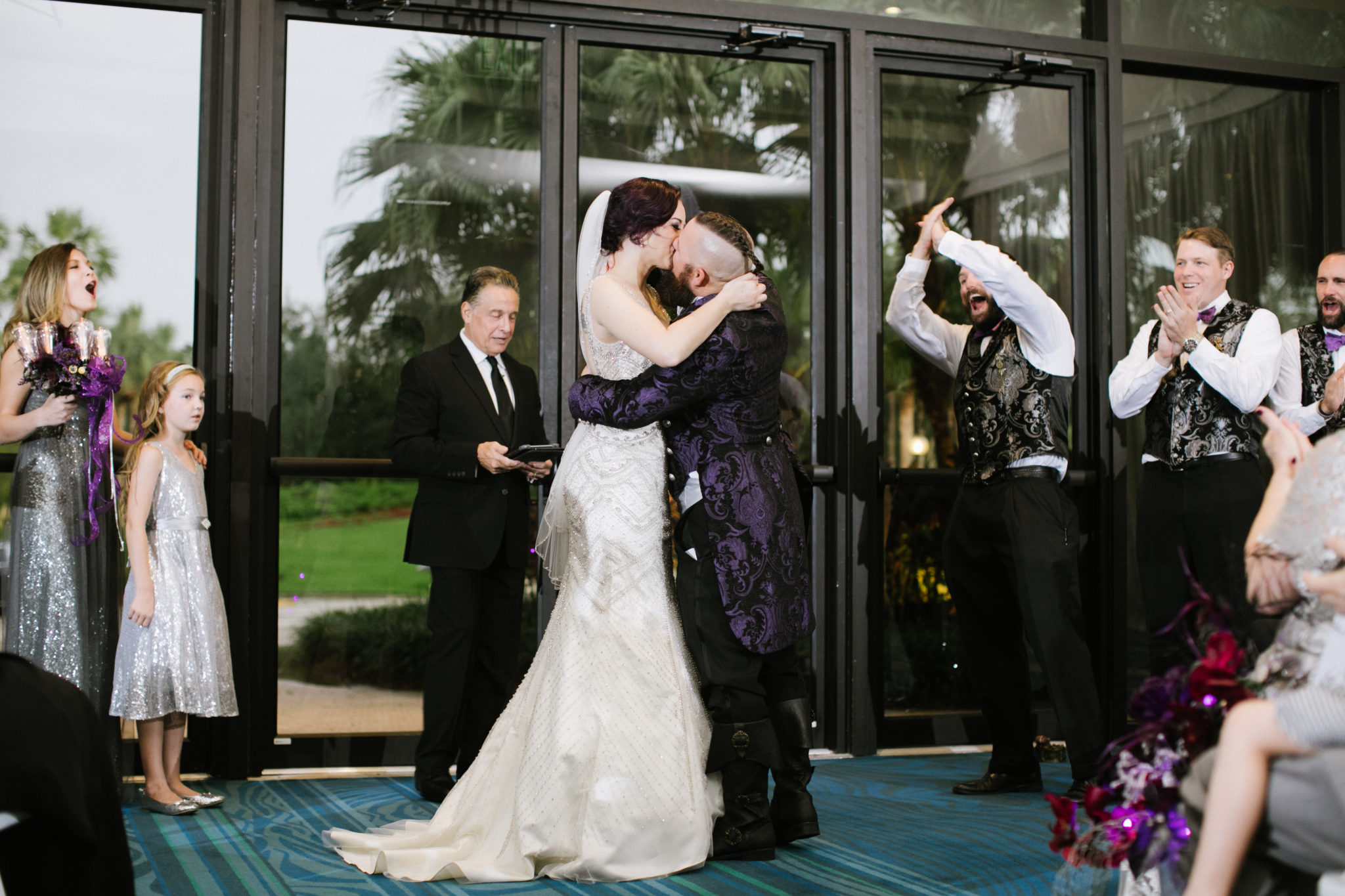 Melissa + Jordan’s Punk Rock Orlando Wedding-31