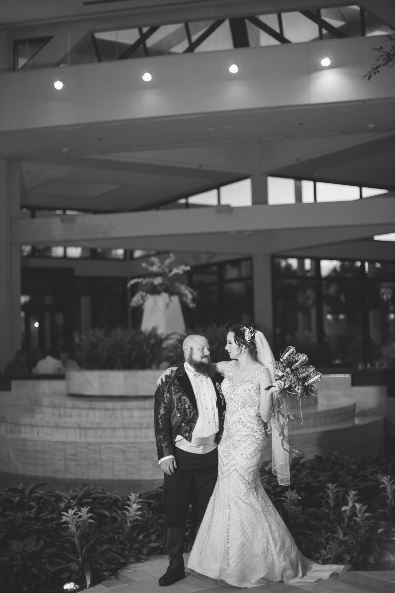 Melissa + Jordan’s Punk Rock Orlando Wedding-40