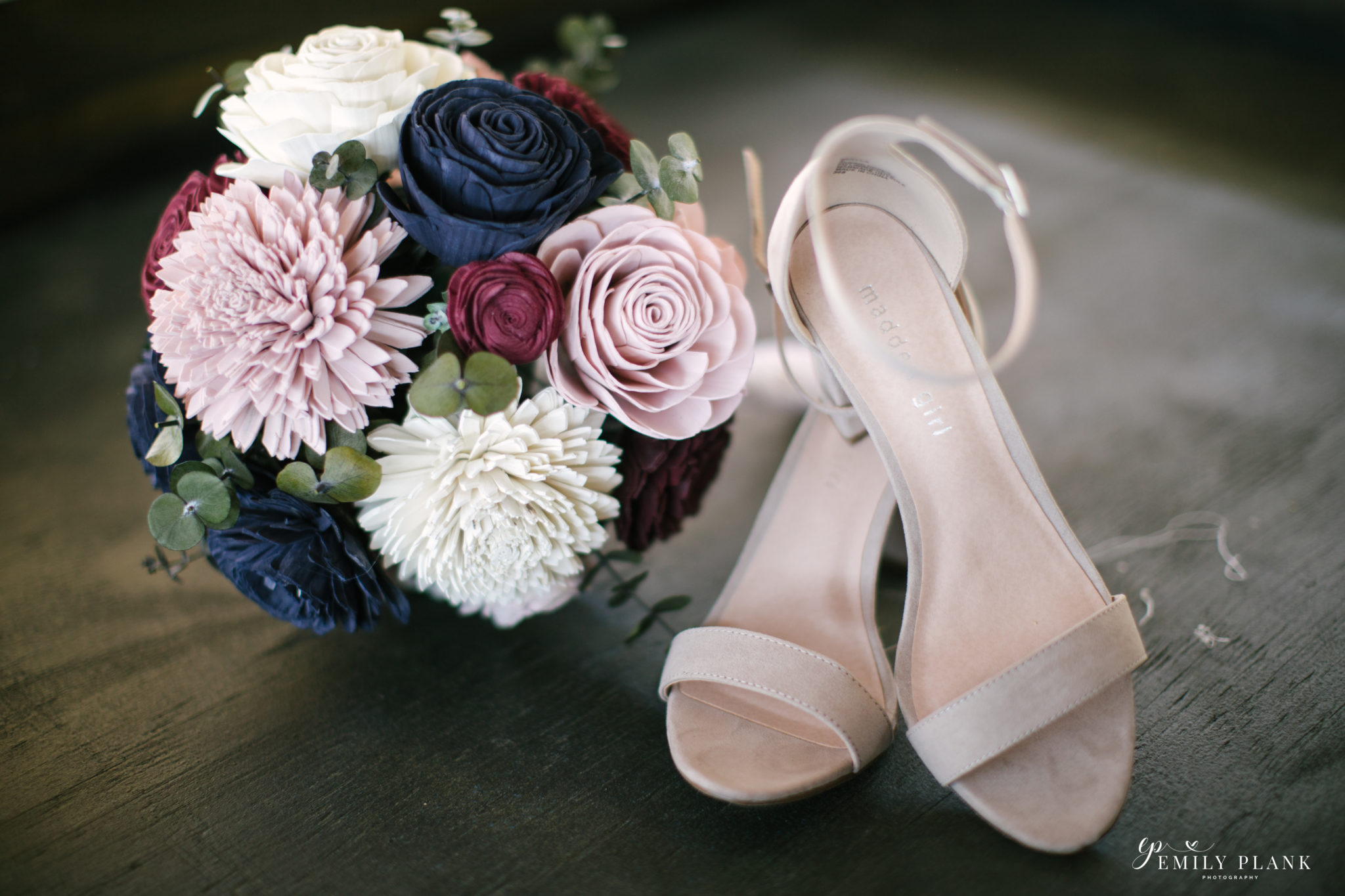 Shoes and flowers wedding lakeland